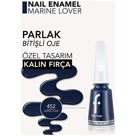 Flormar Nail Enamel Nail Polish - MALLTURK