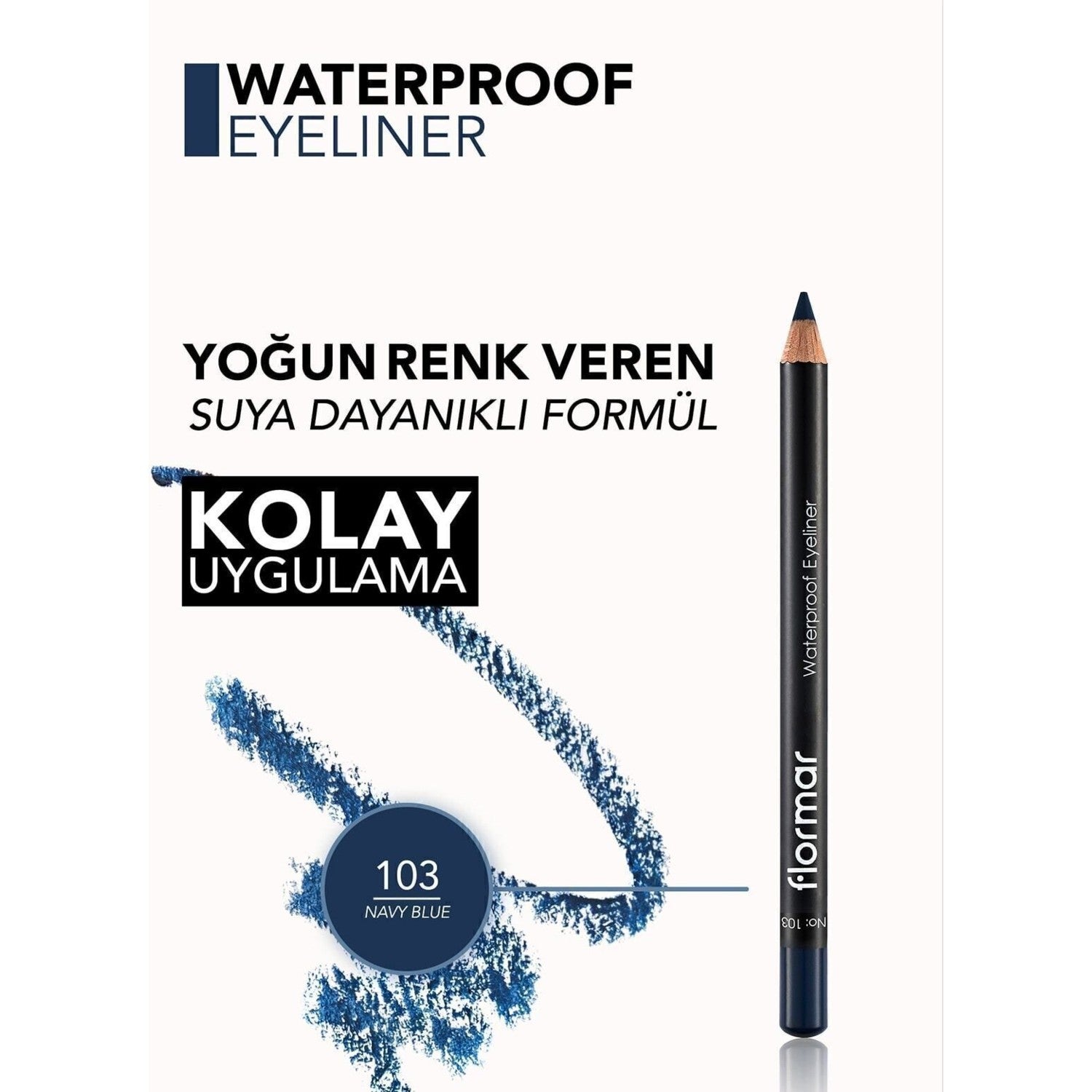 Flormar Waterproof Eyeliner