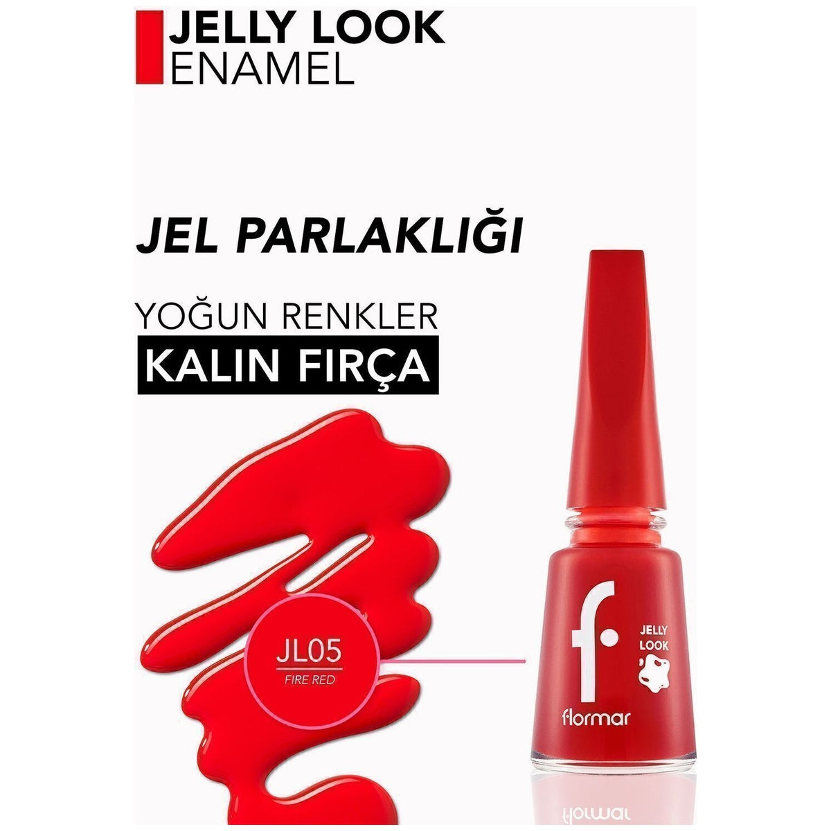 Flormar Jelly Look Nail Polish - MALLTURK
