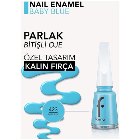 Flormar Nail Enamel Nail Polish - MALLTURK