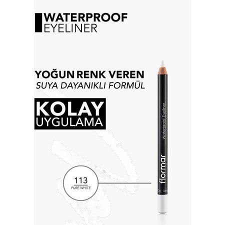 Flormar Waterproof Eyeliner