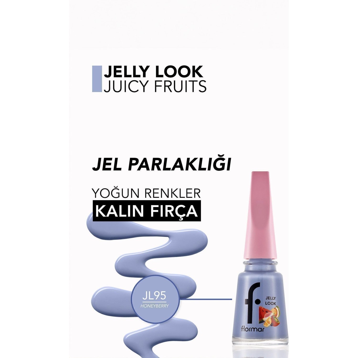 Flormar Jelly Look Nail Polish - MALLTURK