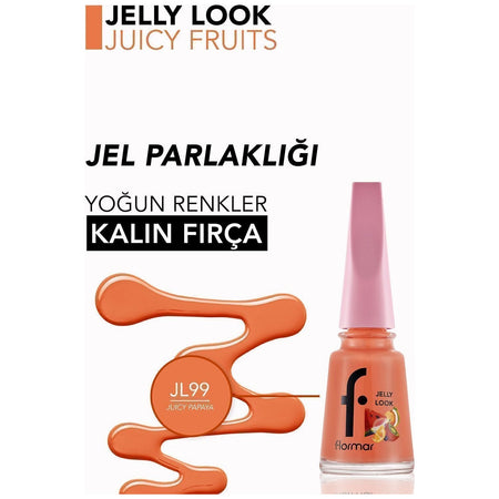 Flormar Jelly Look Nail Polish - MALLTURK