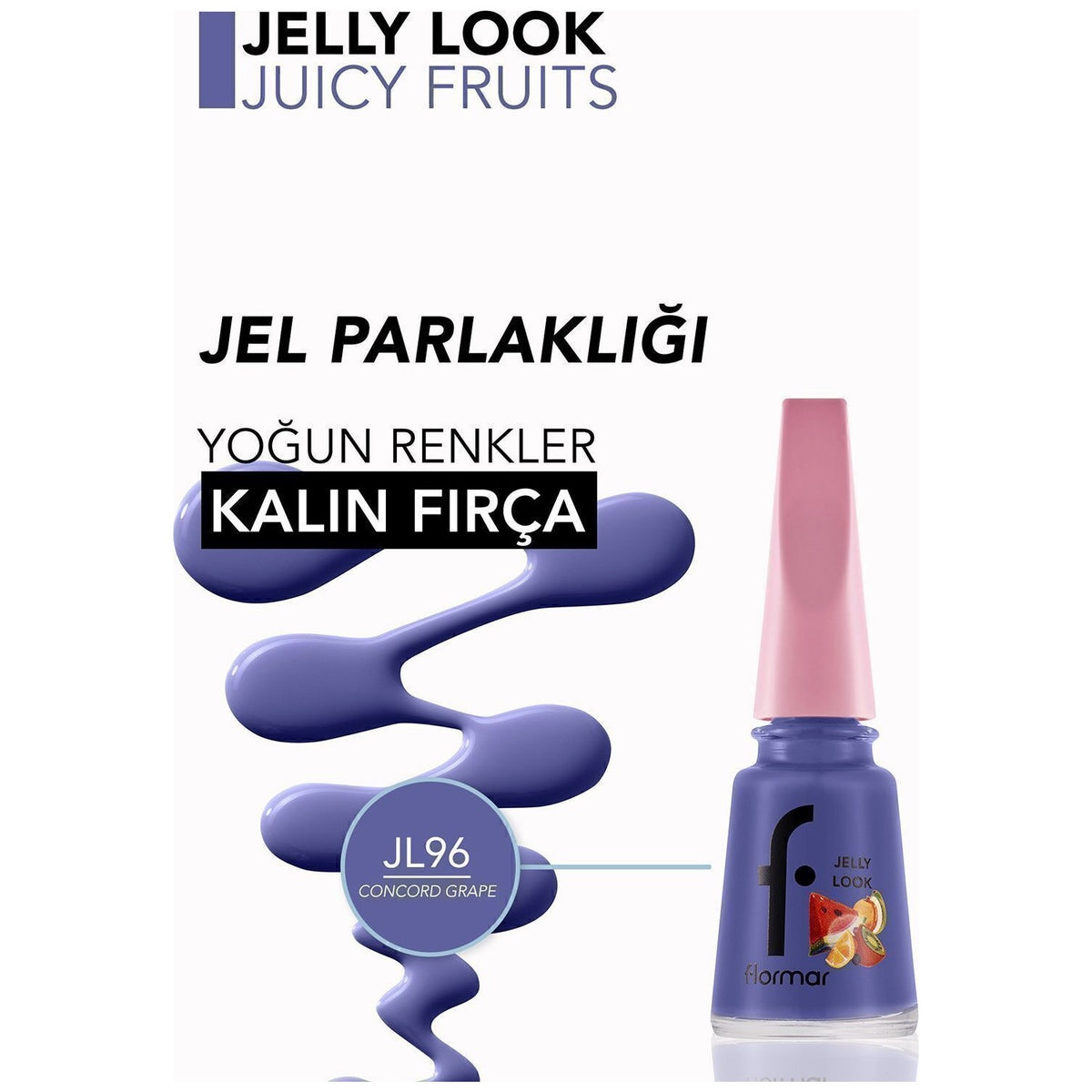 Flormar Jelly Look Nail Polish - MALLTURK