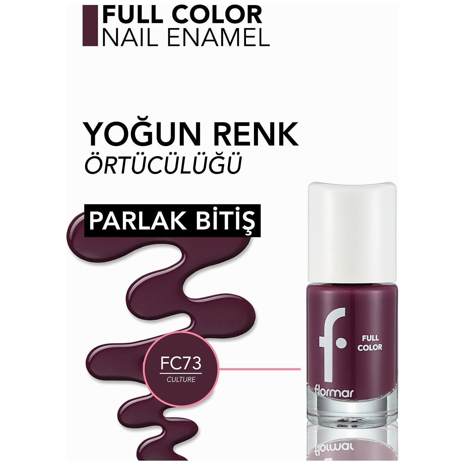 Flormar Full Color Nail Polish - MALLTURK
