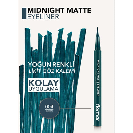 Flormar Midnight Matte Liquid Eyeliner