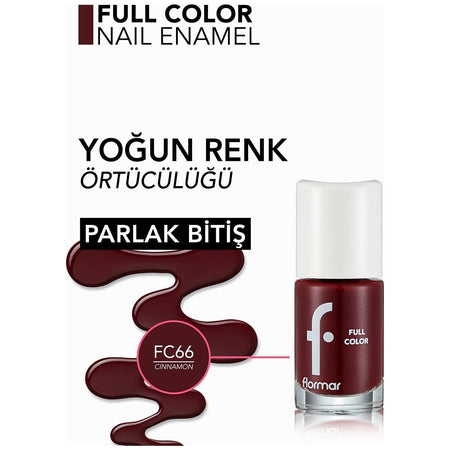 Flormar Full Color Nail Polish - MALLTURK