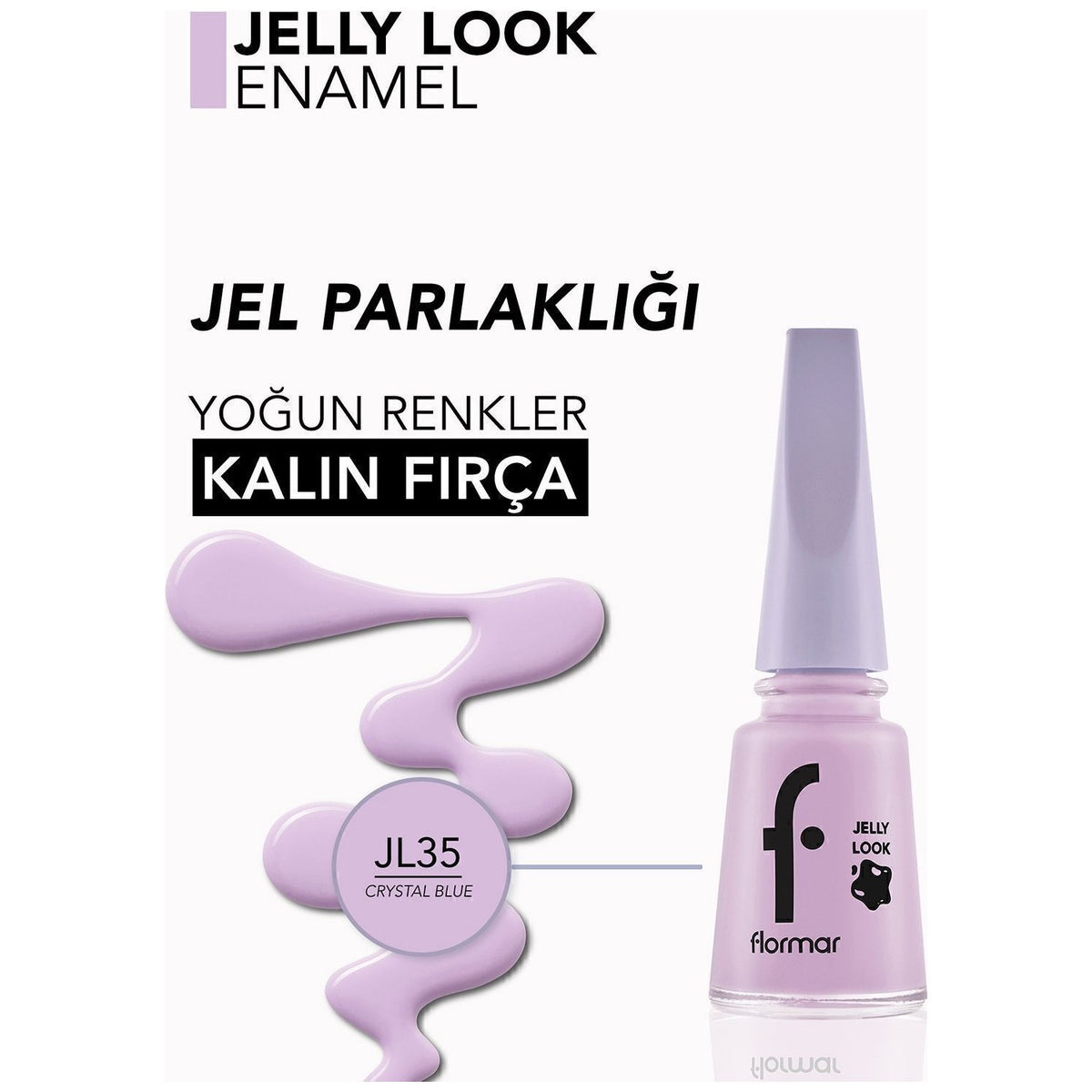 Flormar Jelly Look Nail Polish - MALLTURK