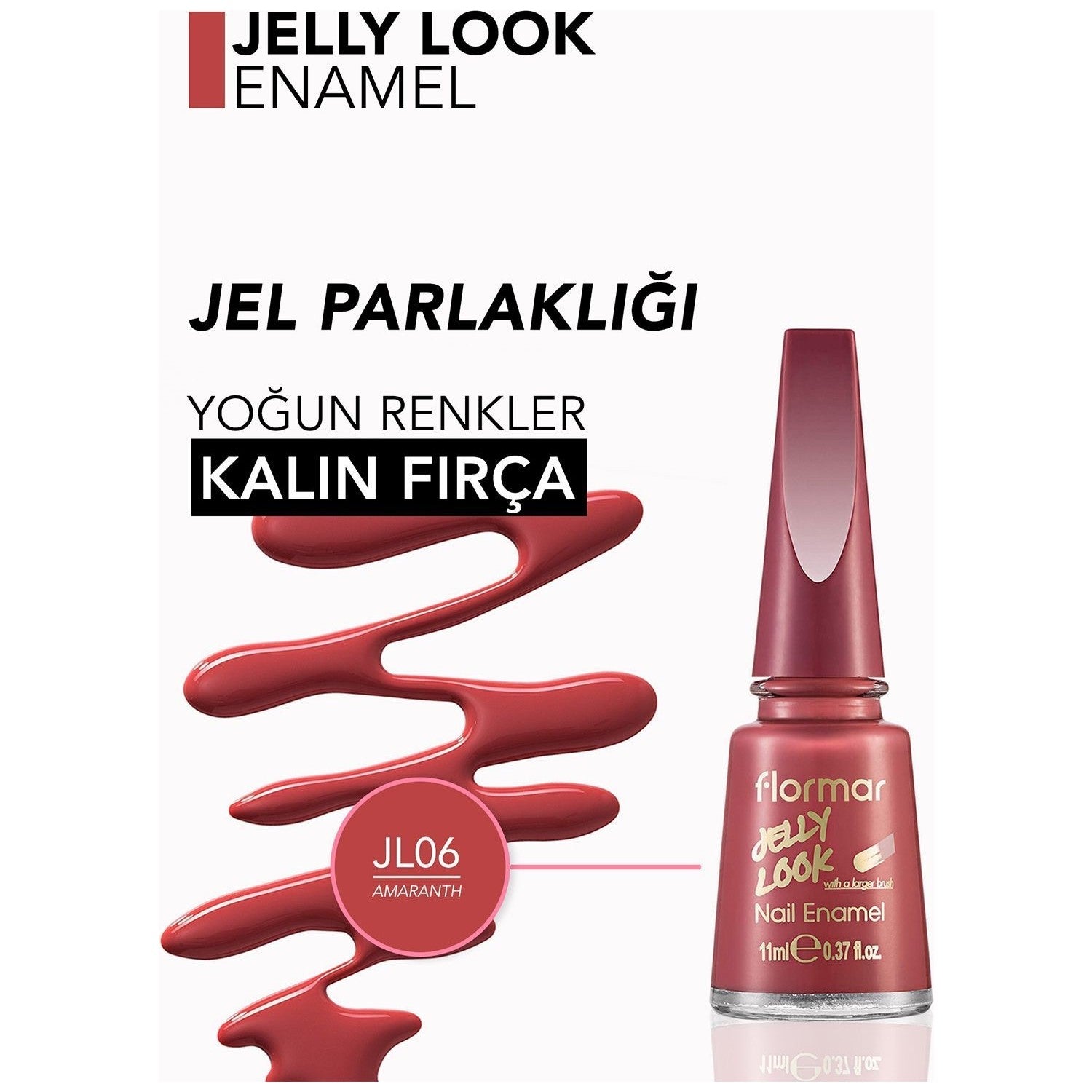 Flormar Jelly Look Nail Polish - MALLTURK