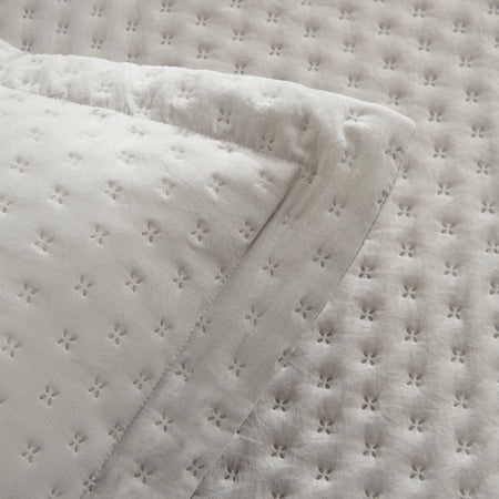Karaca Home Breeze Soft Double Bedspread Grey - MALLTURK