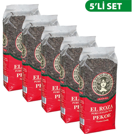 El Roza Pekoe Pure Ceylon Tea 500 g 5 pieces black tea - MALLTURK