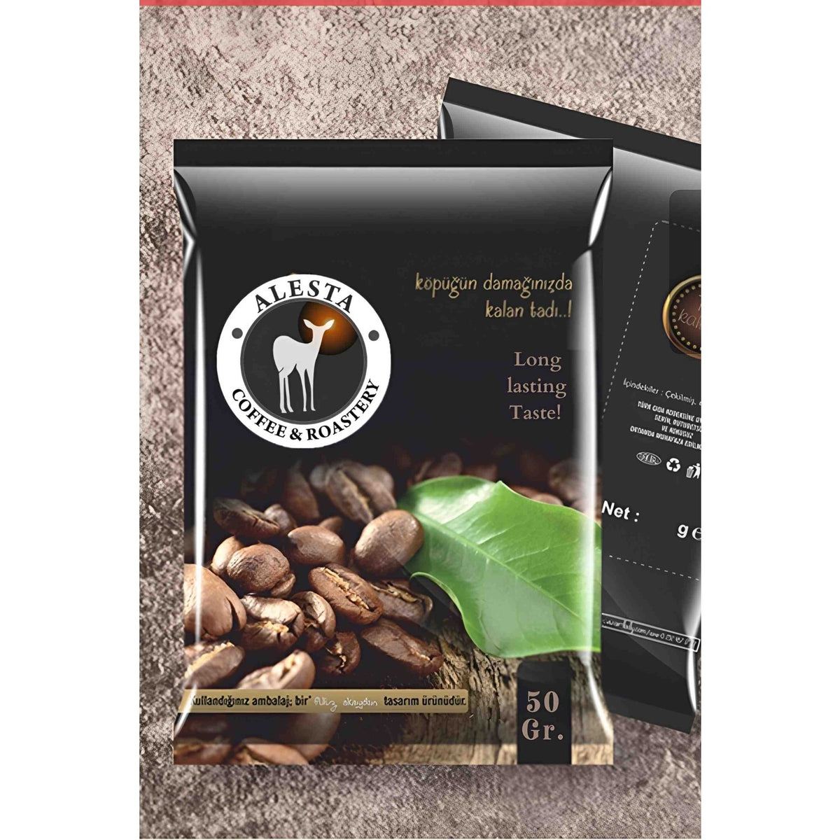 Alesta Coffee Premium Turkish Coffee 50 g - MALLTURK