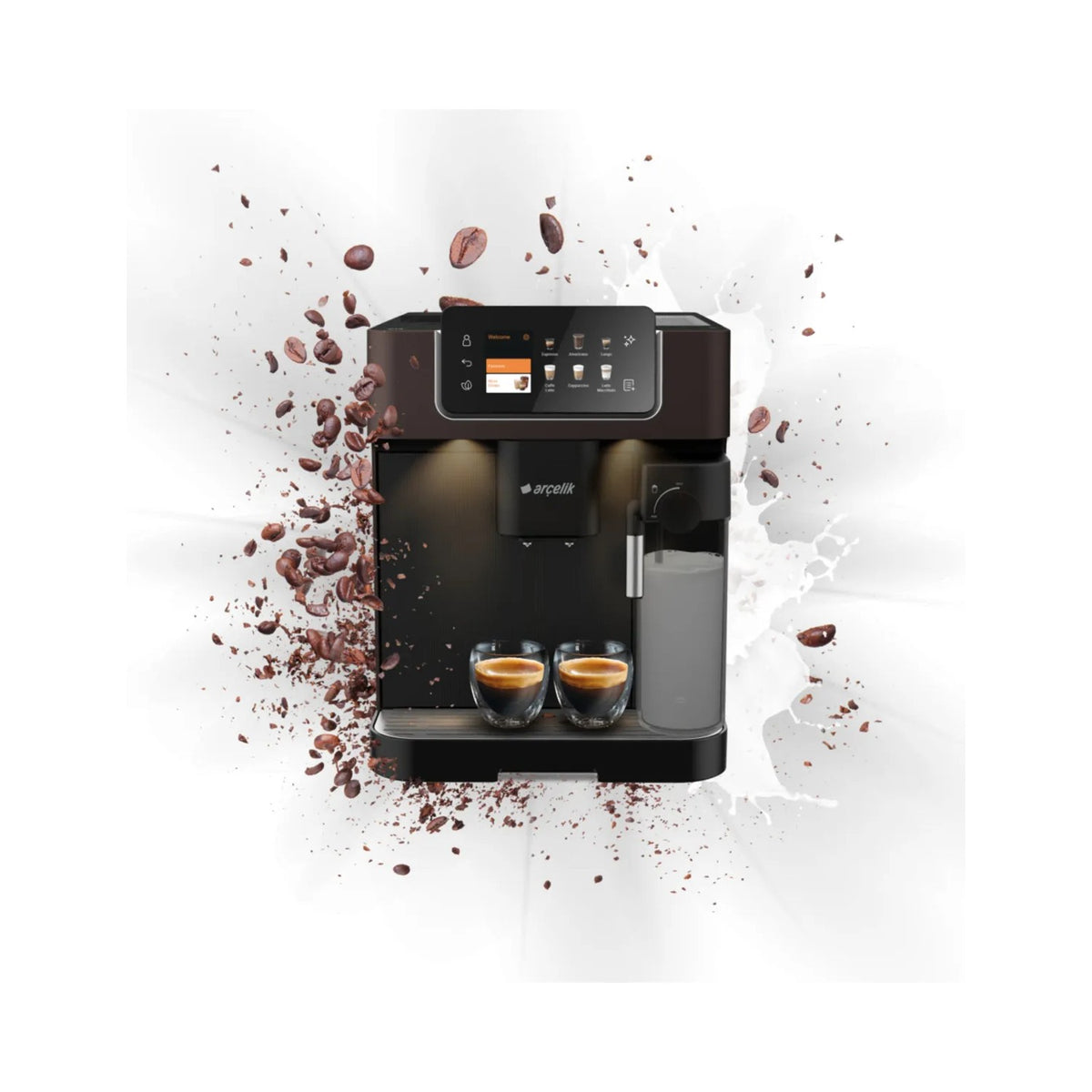 Arcelik EM 9495 Imperium Barista Fully Automatic Espresso Machine - MALLTURK