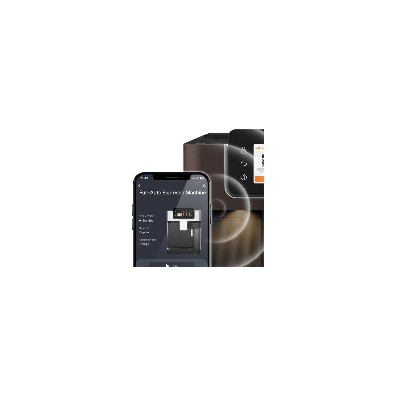 Arcelik EM 9495 Imperium Barista Fully Automatic Espresso Machine - MALLTURK