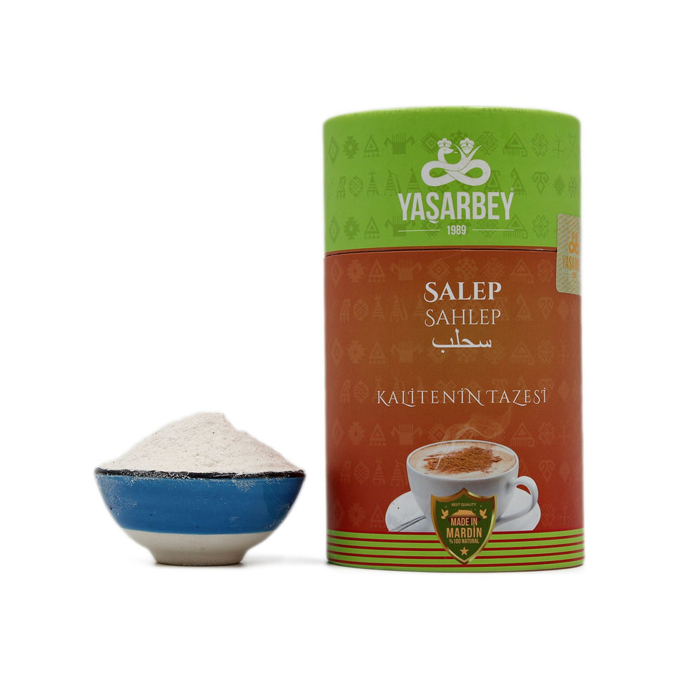Yasarbey YAsAR BEY MARDiN NATURAL SALEP 400 GR GiFT BOX A Flavor from Mardin - MALLTURK