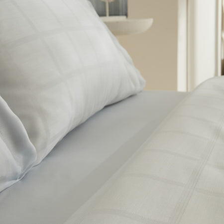 Karaca Home Royale Double Duvet Cover Set Light Blue - MALLTURK