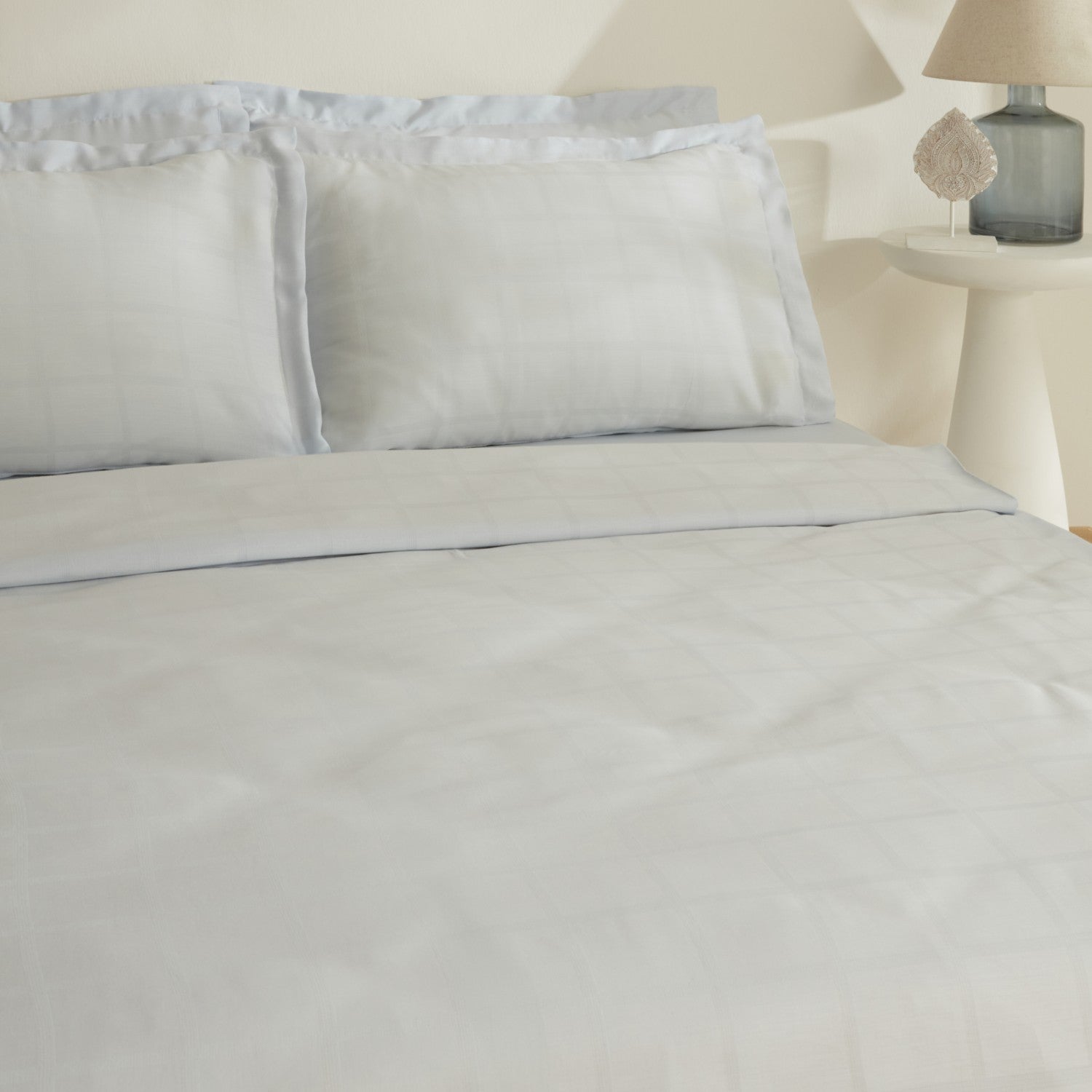 Karaca Home Royale Double Duvet Cover Set Light Blue - MALLTURK