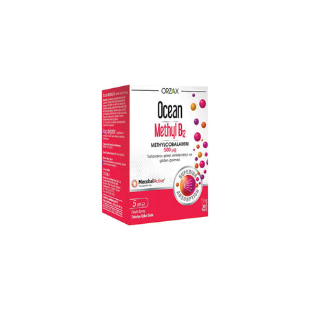 Orzax Ocean Methyl B12 1000 Mcg Spray 10 ml - MALLTURK