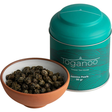 Toganoo Tea Jasmine Pearls Yaseminli green tea Toplari 50 g - MALLTURK