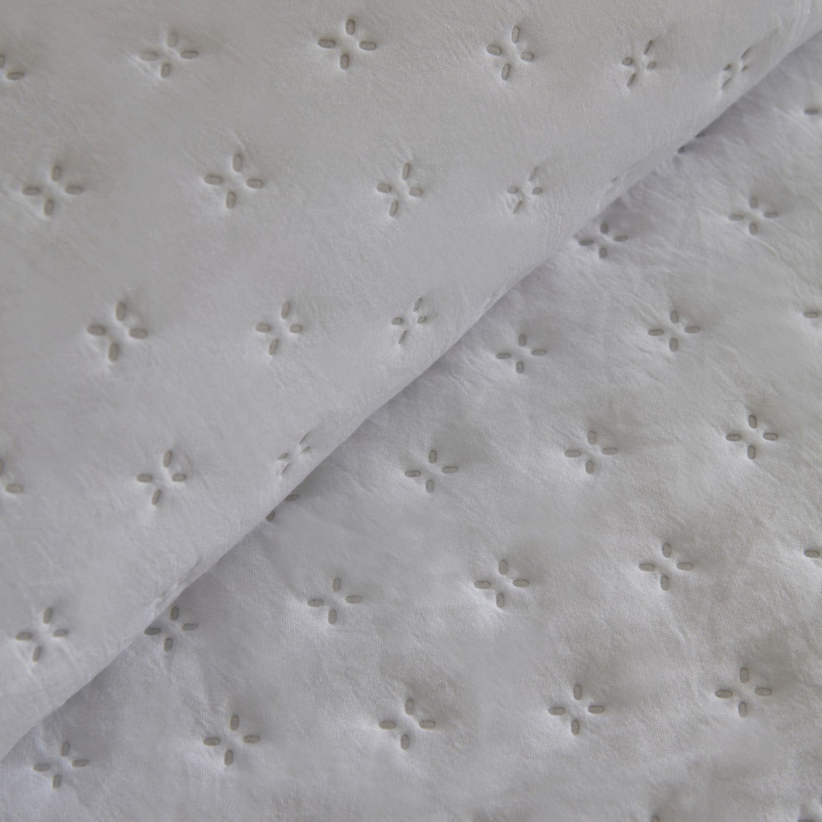 Karaca Home Breeze Soft Double Bedspread Offwhite - MALLTURK