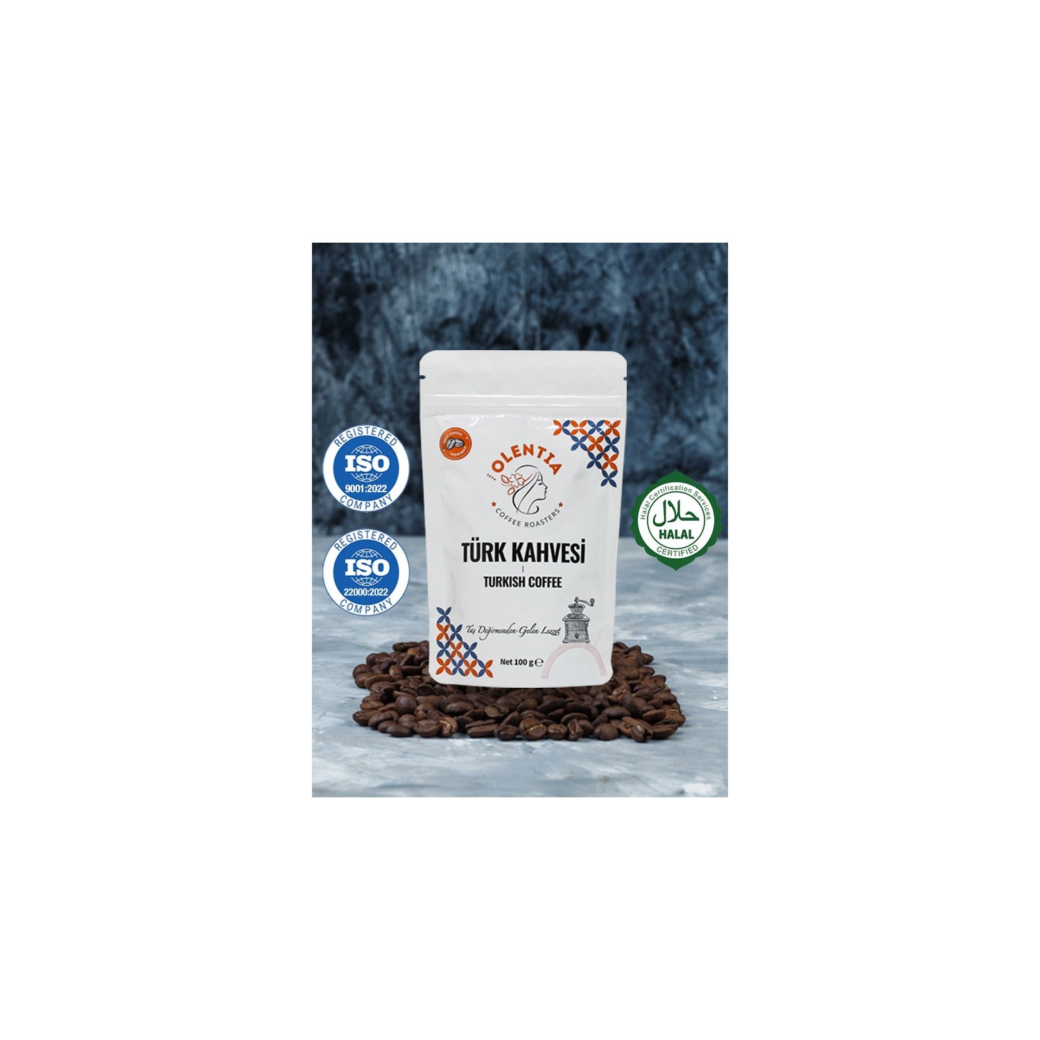 Pure Olentia Traditional Turkish Coffee 100 g - MALLTURK