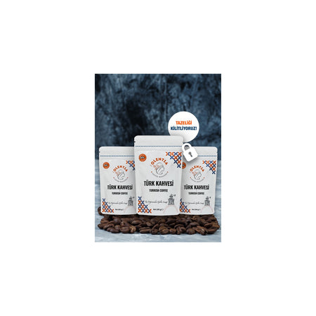 Pure Olentia 3 x Traditional Turkish Coffee 100g - MALLTURK