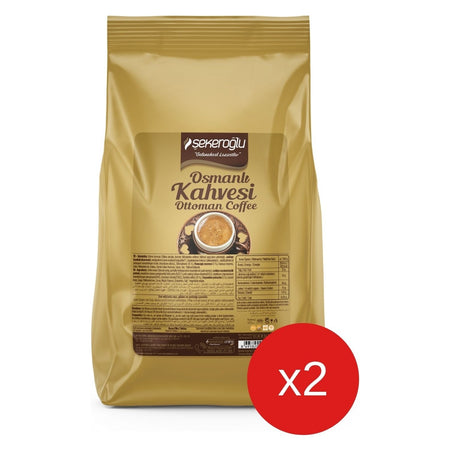 sekeroglu Ottoman Coffee Powder 2 x 1000 gr - MALLTURK