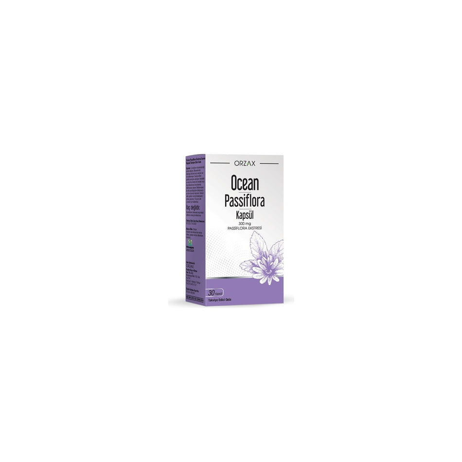 Orzax Ocean Passiflora 30 Capsule - MALLTURK