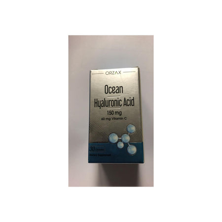 Orzax Ocean 30 Capsule Hyaluronik Asit 150 mg Skin Nemlendirici and Eklem Destekleyici - MALLTURK
