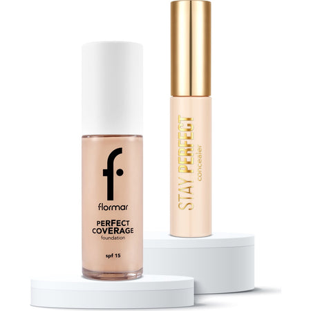 Flormar Yogun Kapaticilik Sunan Acik Ten Soguk Makeup Set