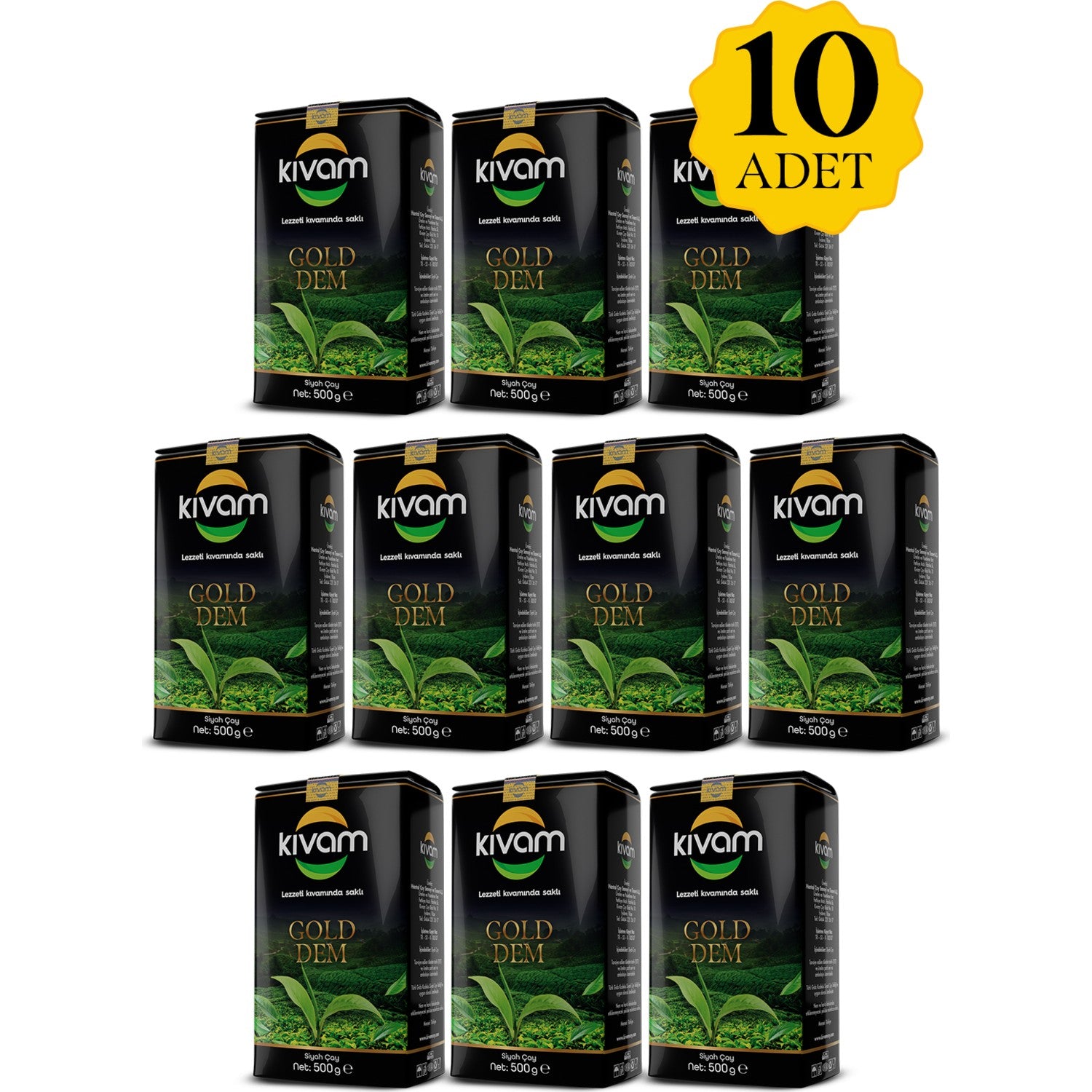 Kivam Gold Dem 500 g x 10 pieces - MALLTURK