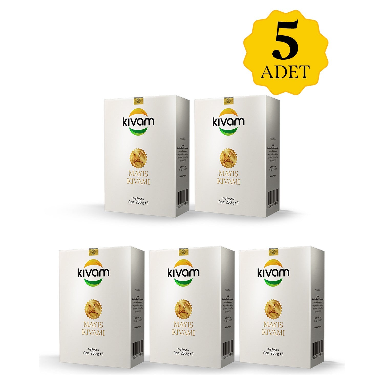 Kivam Mayis Kivami 250 g x 5 pieces - MALLTURK