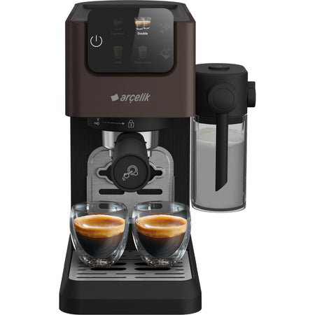 Arcelik EM 6450 Imperium Barista 1600 W Semi-Automatic Capsule Espresso Machine - MALLTURK