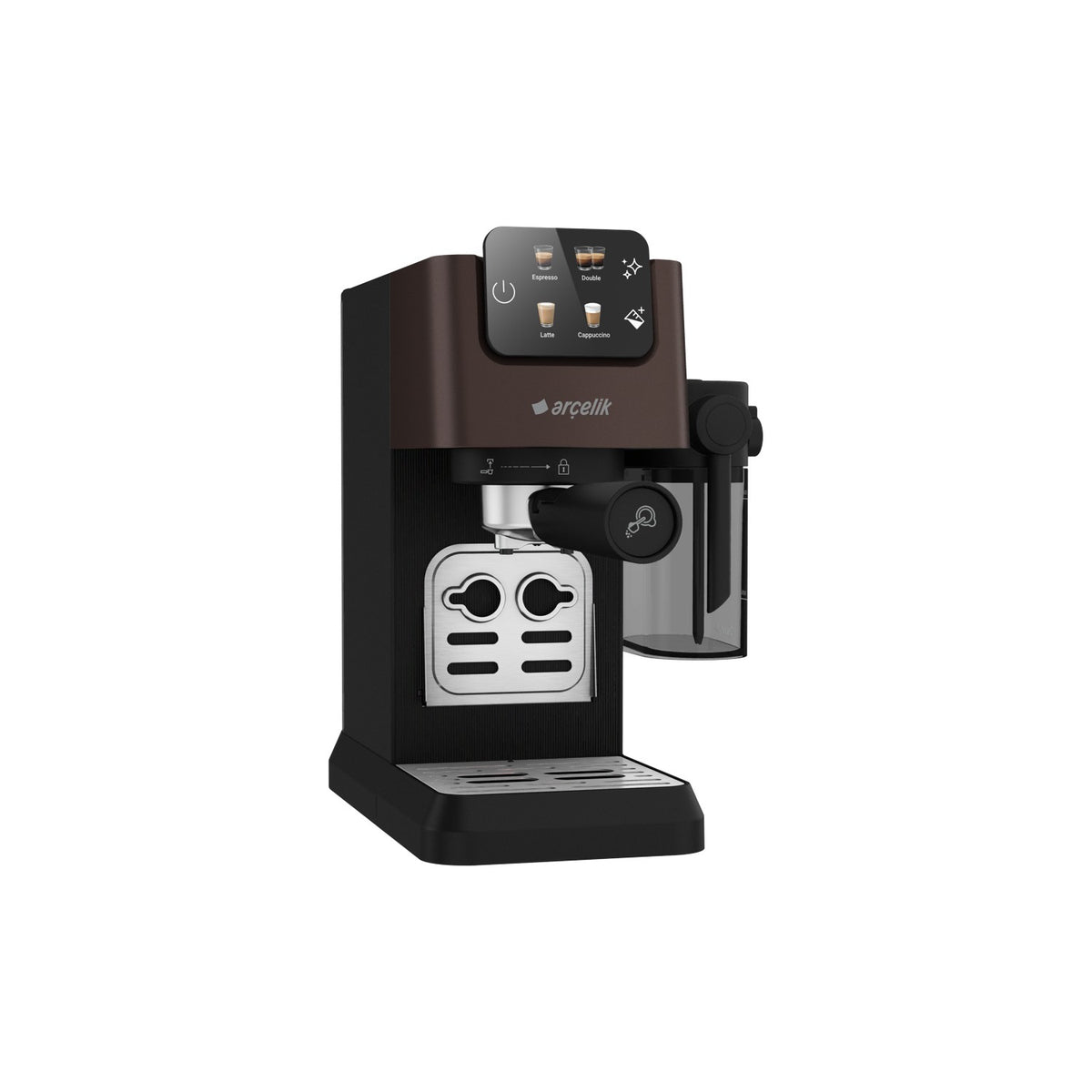 Arcelik EM 6450 Imperium Barista 1600 W Semi-Automatic Capsule Espresso Machine - MALLTURK