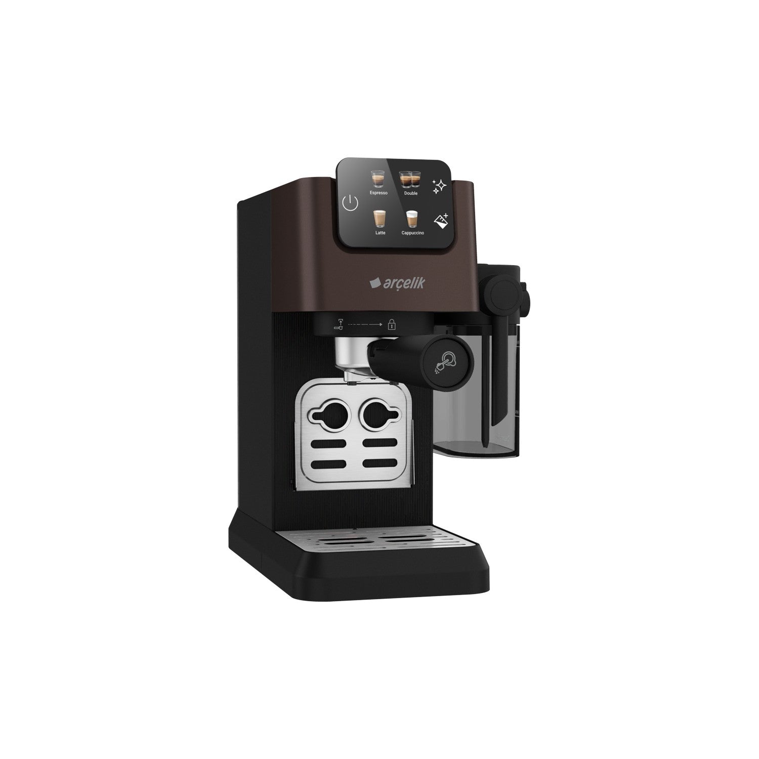 Arcelik EM 6450 Imperium Barista 1600 W Semi-Automatic Capsule Espresso Machine - MALLTURK