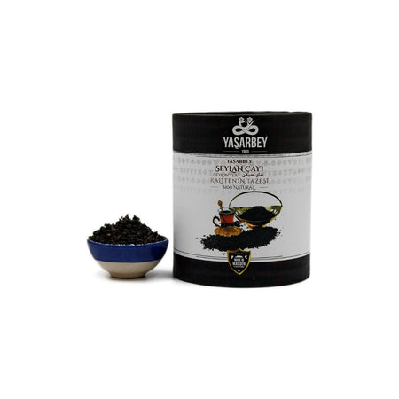 Yasarbey YASAR BEY MARDIN SIYAH SEYLAN tea 400 g (KACAK tea) SRI LANKA origin [HEDIYELIK OZEL KUTU] - MALLTURK