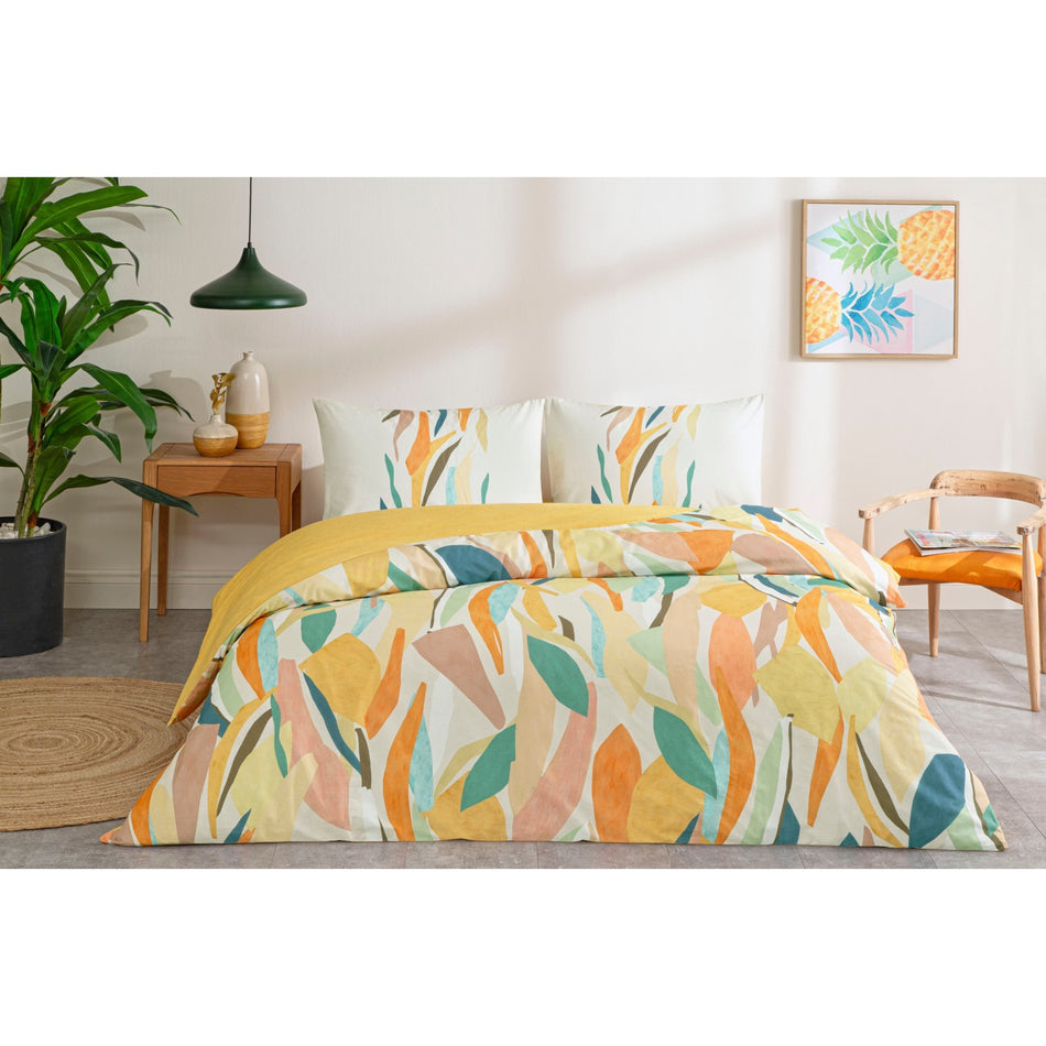 Tac Joey Ranforce Double Duvet Cover Set Orange - MALLTURK
