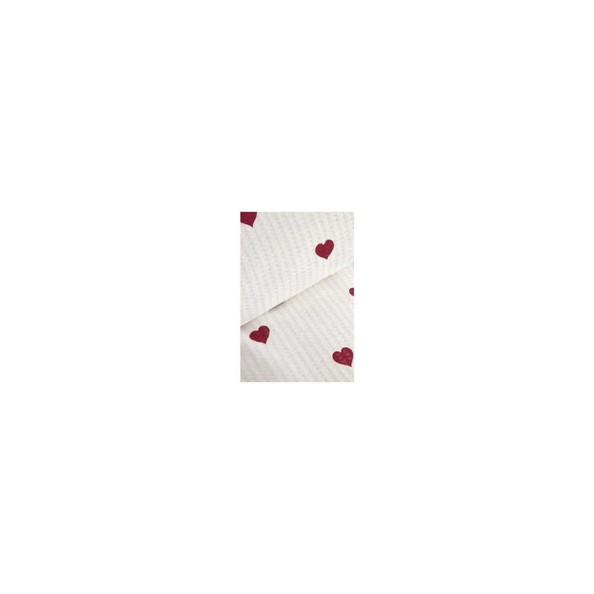 Karaca Home Amour Heart Pattern Single Duvet Cover Set Red - MALLTURK