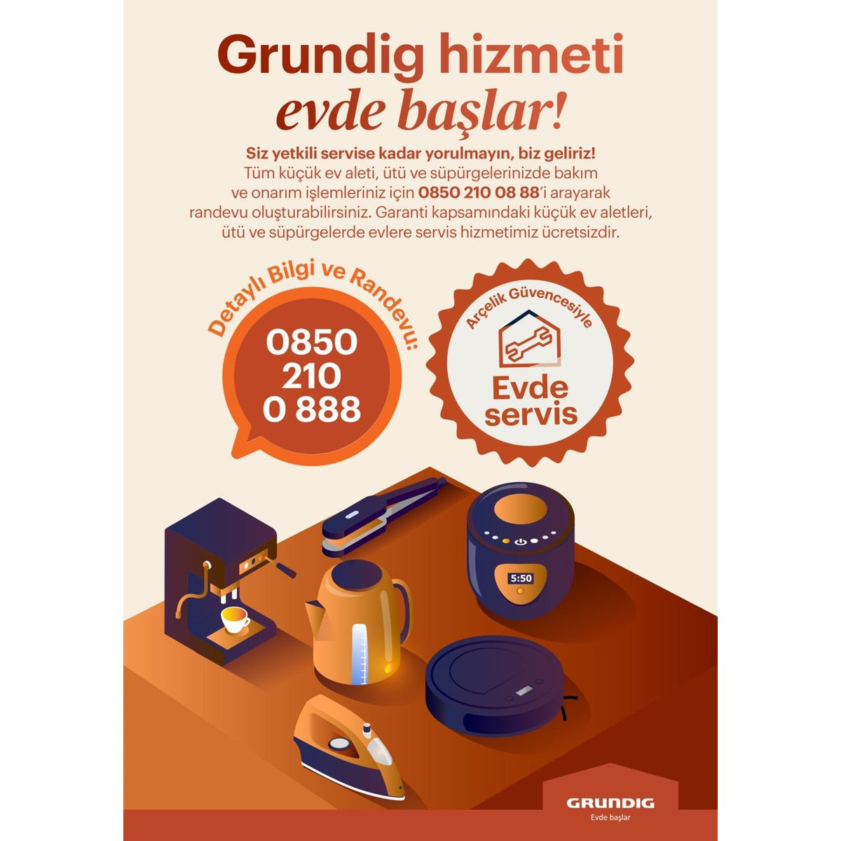 Grundig TCM 7061 Bio Turkish Coffee Maker - MALLTURK