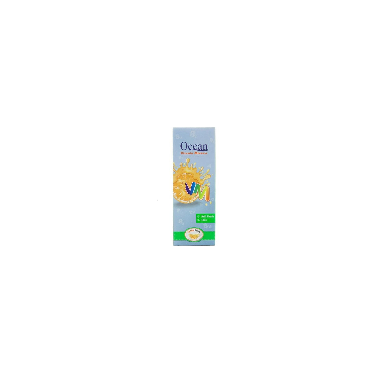 Orzax Ocean Vitamin Mineral 150 ml Orange Flavor Multivitamin Supplement 13 Vitamin and 5 Mineral Icerir - MALLTURK