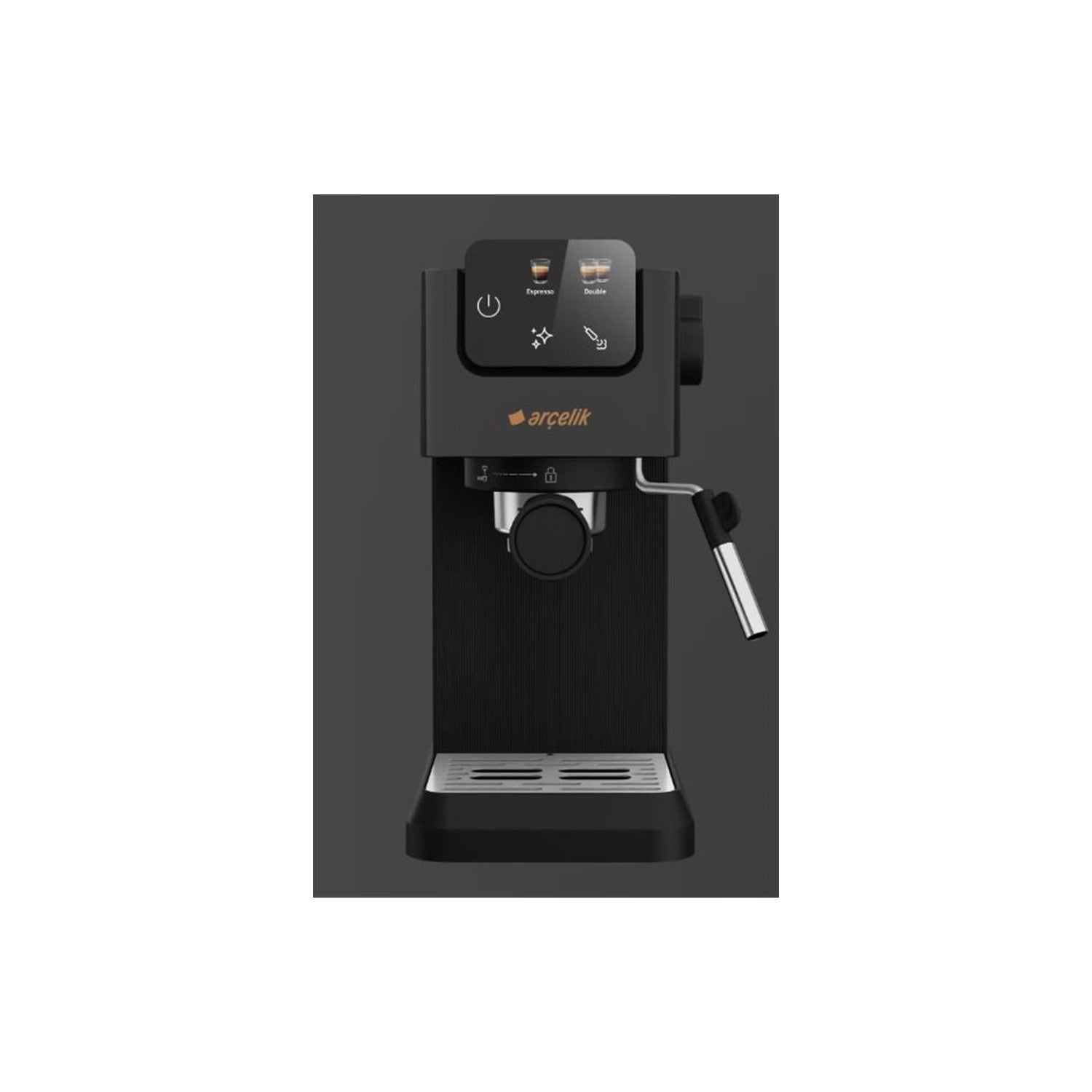 Arcelik EM 3450 Imperium Barista 1600 W Semi-Automatic Espresso Machine - MALLTURK