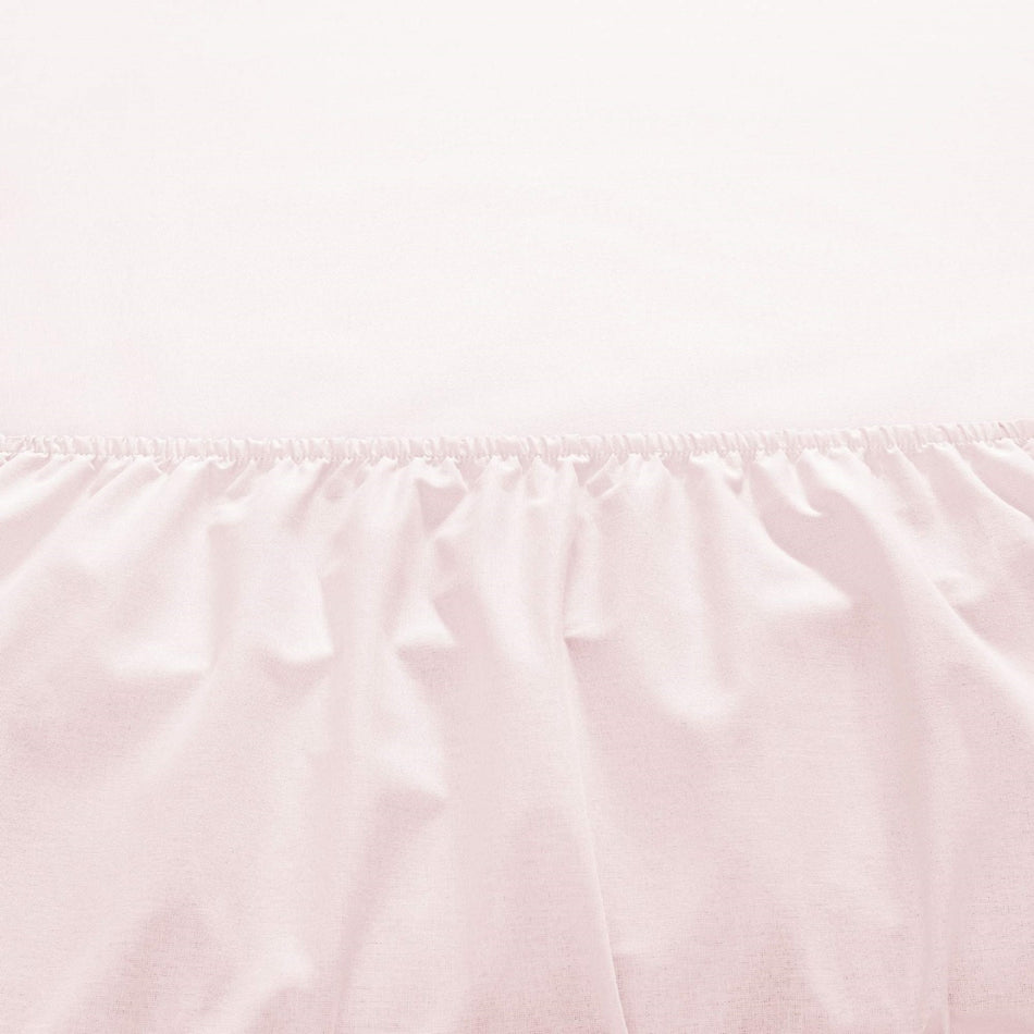Tac ranforce Fitted king size Bed Sheet Set Powder Pink - MALLTURK