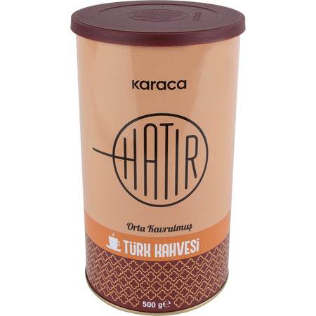 KaracaHatir Medium Roast Turkish Coffee with Plenty of Foam 500 gr - MALLTURK
