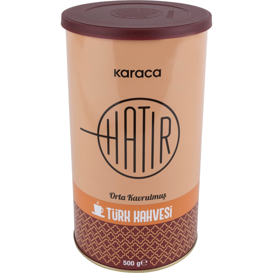 KaracaHatir Medium Roast Turkish Coffee with Plenty of Foam 500 gr - MALLTURK