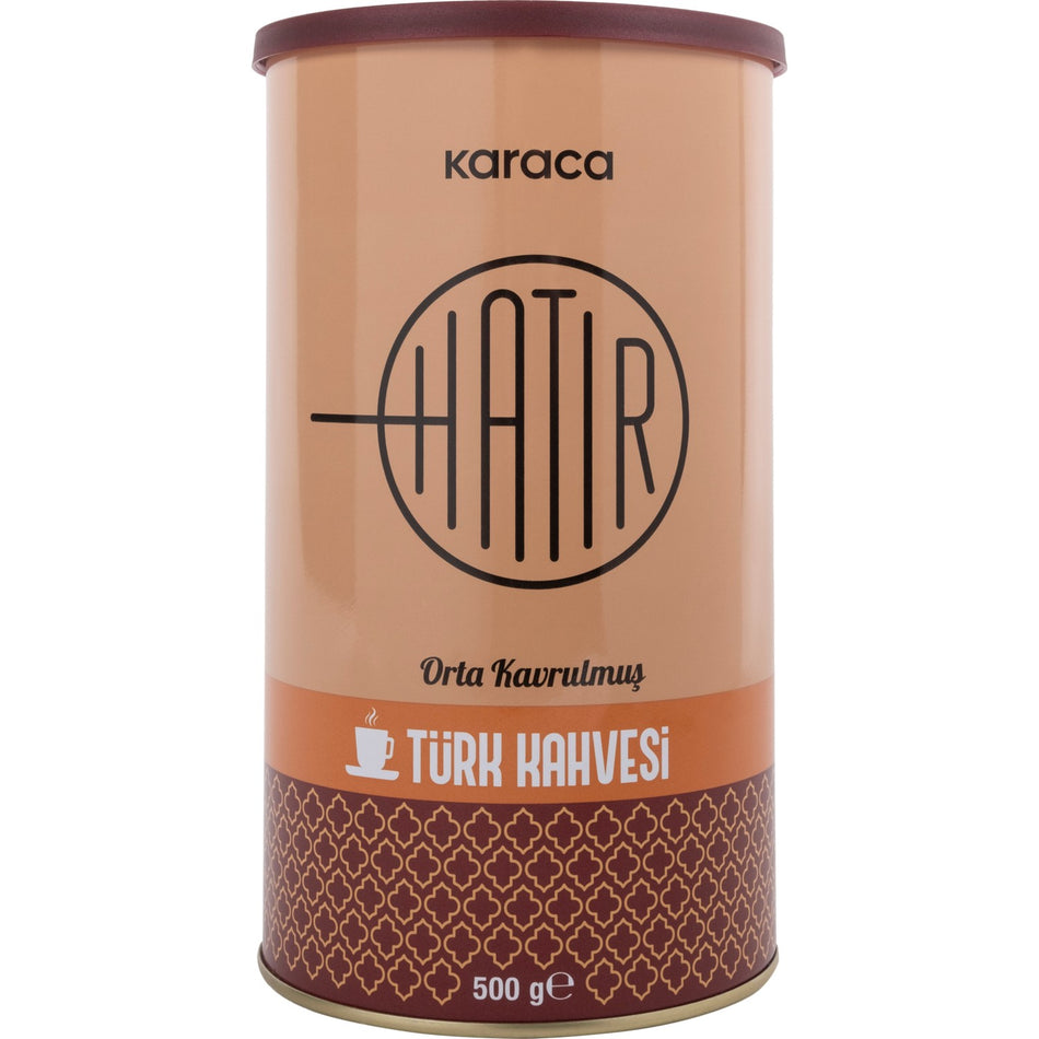 KaracaHatir Medium Roast Turkish Coffee with Plenty of Foam 500 gr - MALLTURK