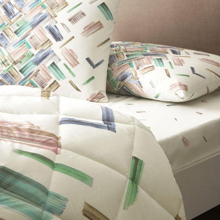 Tac Rance Ranforce Double Duvet Set Green - MALLTURK