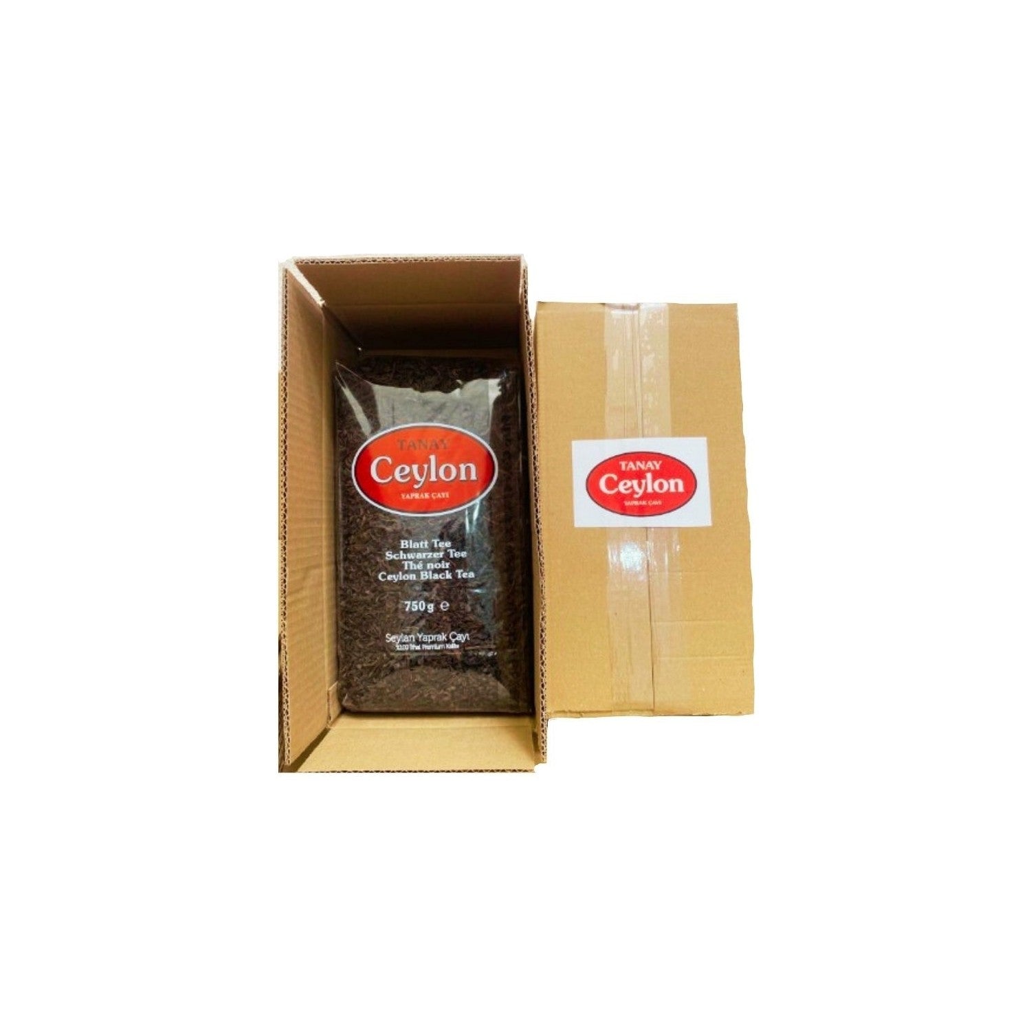 Tanay Ceylon tea 750 g %100 Ithal Sri Lanka Siyah Dokme leaf tea OPA Kacak Seylan tea - MALLTURK