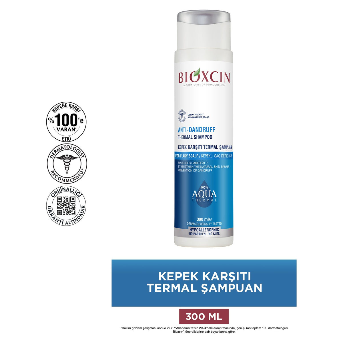 Bioxcin Aqua Thermal Anti-Dandruff Shampoo