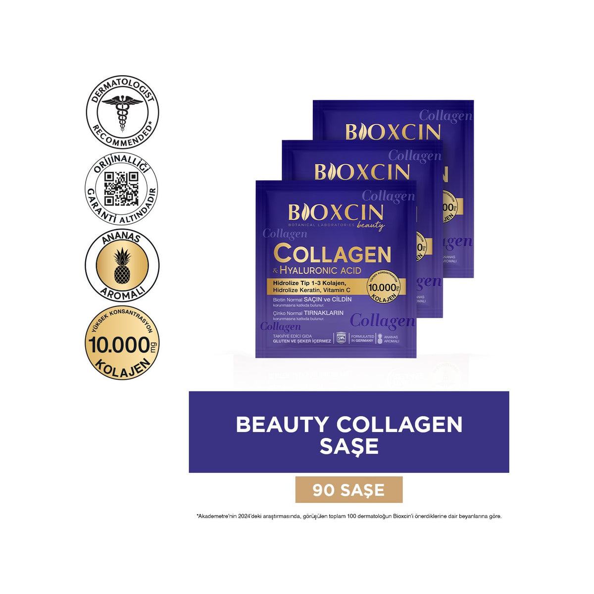 Bioxcin Collagen and Hyaluronic Acid Supplement