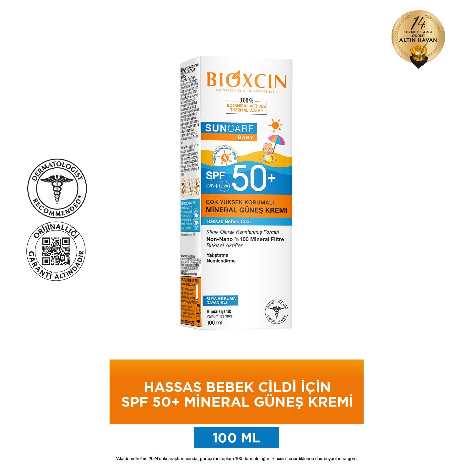Bioxcin Kids SPF50 Sunscreen